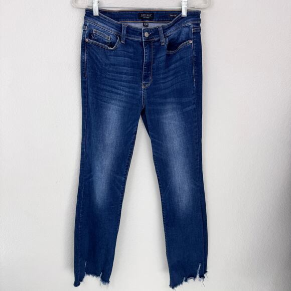 Judy Blue Women As Fate Would Have It Kick Flare Jeans Size 11 / 30 Stretch Blue - Picture 1 of 10